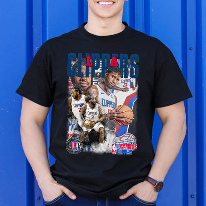 LA Clippers NBA T-Shirt Sport Athlete Family Tee