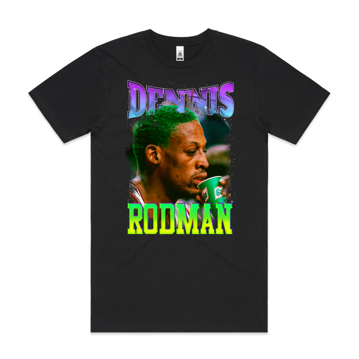 Dennis Rodman V12 NBA T-Shirt Sport Athlete Family Tee