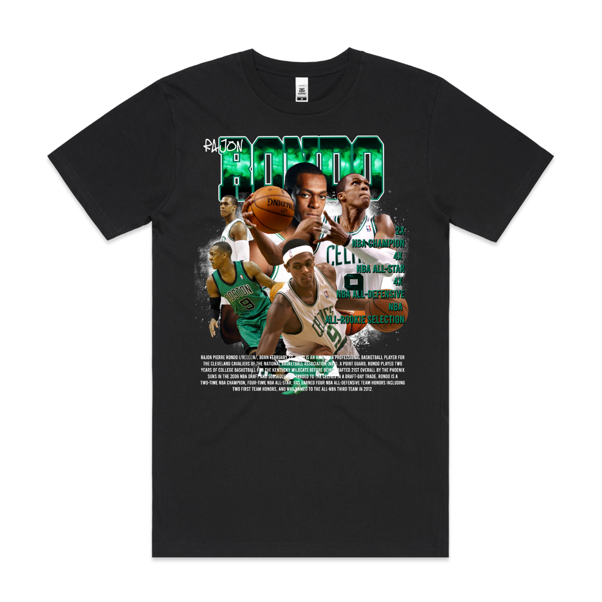 Rajon Rondo V3 NBA T-Shirt Sport Athlete Family Tee