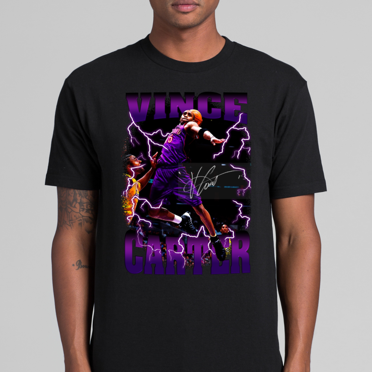 Vince Carter V3 NBA T-Shirt Sport Athlete Family Tee