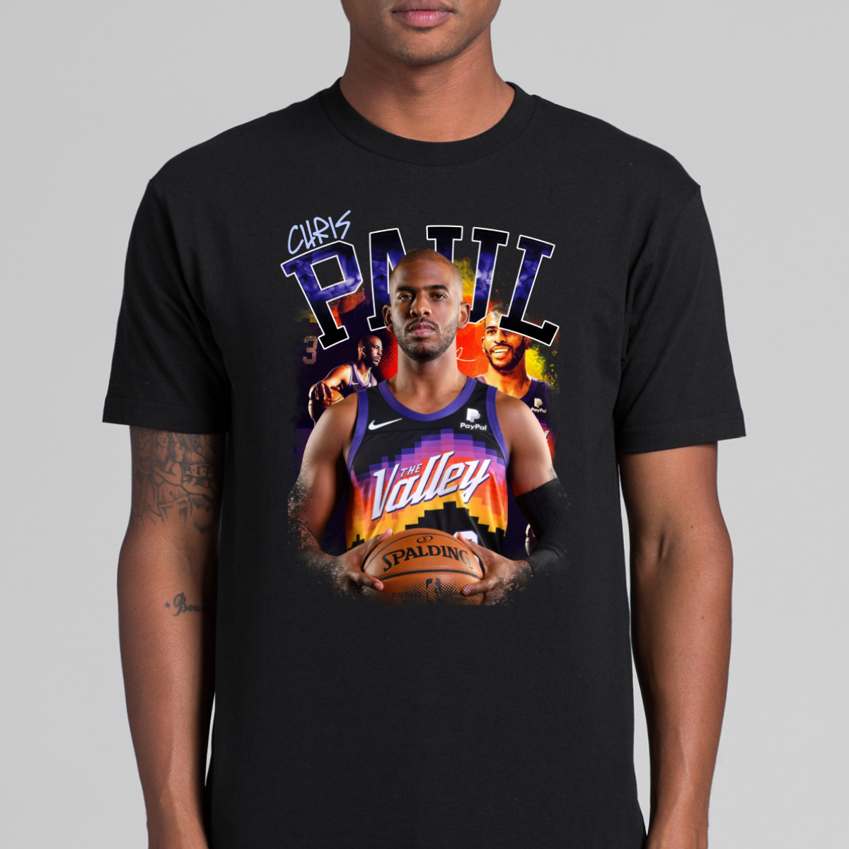 Chris Paul V2 NBA T-Shirt Sport Athlete Family Tee