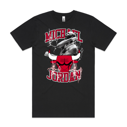 Michael Jordan V24 NBA T-Shirt Sport Athlete Family Tee