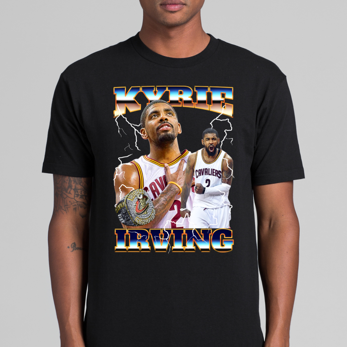 Kyrie Irving V8 NBA T-Shirt Sport Athlete Family Tee