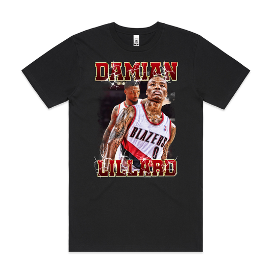 Damian Lillard V2 NBA T-Shirt Sport Athlete Family Tee