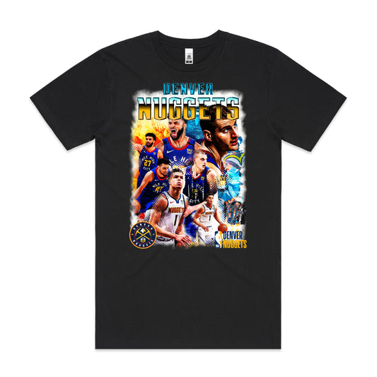 Denver Nuggets NBA T-Shirt Sport Athlete Family Tee