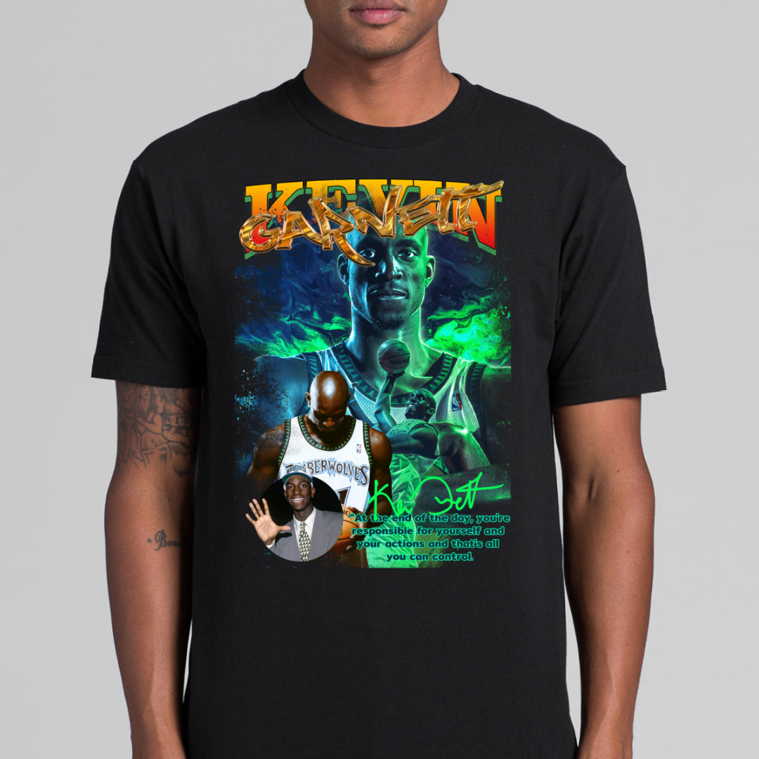 Kevin Garnett NBA T-Shirt Sport Athlete Family Tee