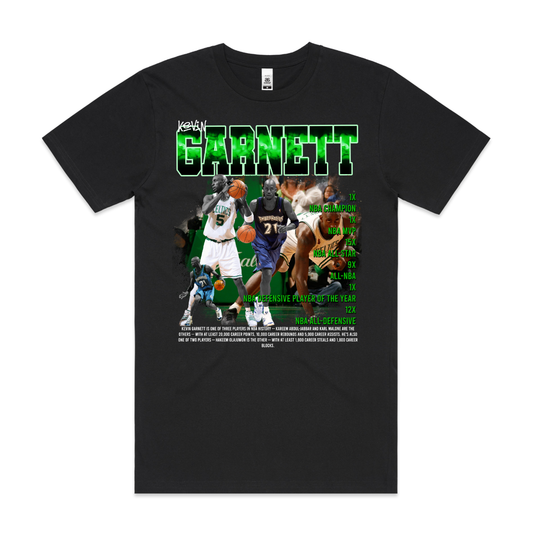 Kevin Garnett V2 NBA T-Shirt Sport Athlete Family Tee