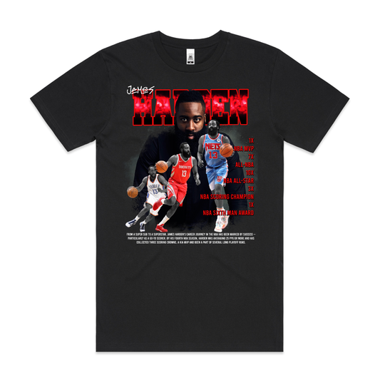 James Harden V9 NBA T-Shirt Sport Athlete Family Tee