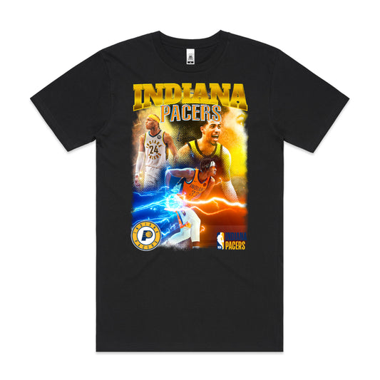 Indiana Pacers NBA T-Shirt Sport Athlete Family Tee
