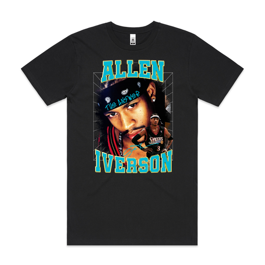 Allen Iverson V7 NBA T-Shirt Sport Athlete Family Tee