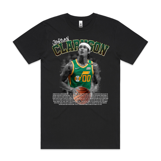 Jordan Clarkson V19 NBA T-Shirt Sport Athlete Family Tee