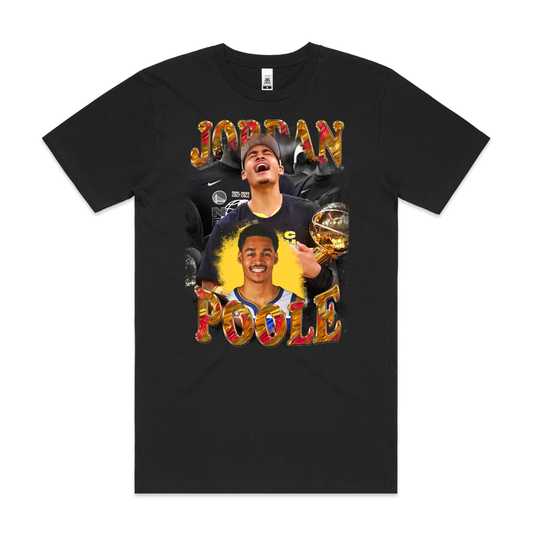 Jordan Poole V4 NBA T-Shirt Sport Athlete Family Tee