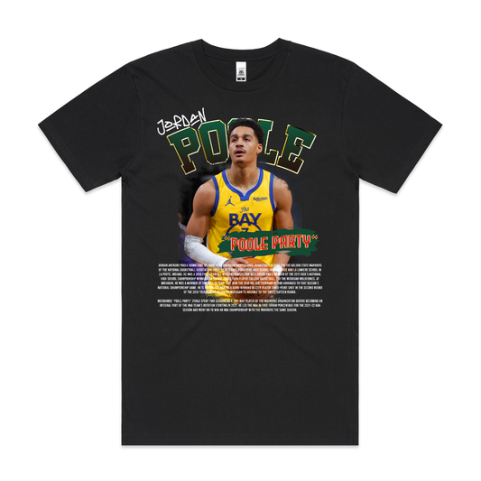 Jordan Poole V5 NBA T-Shirt Sport Athlete Family Tee