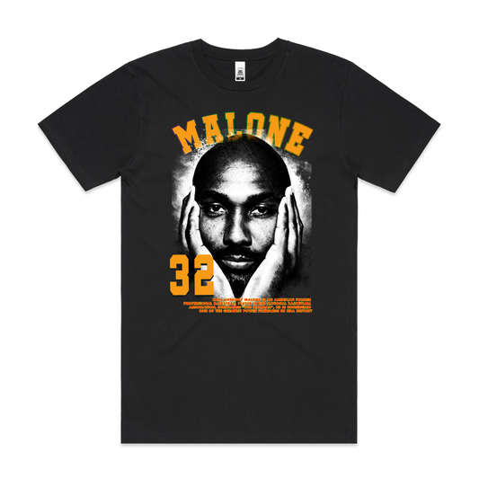 Karl Malone NBA T-Shirt Sport Athlete Family Tee