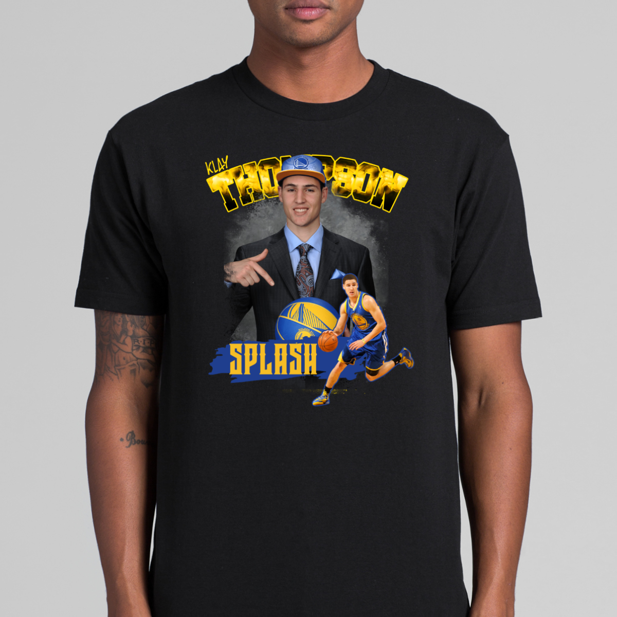 Klay Thompson V2 NBA T-Shirt Sport Athlete Family Tee