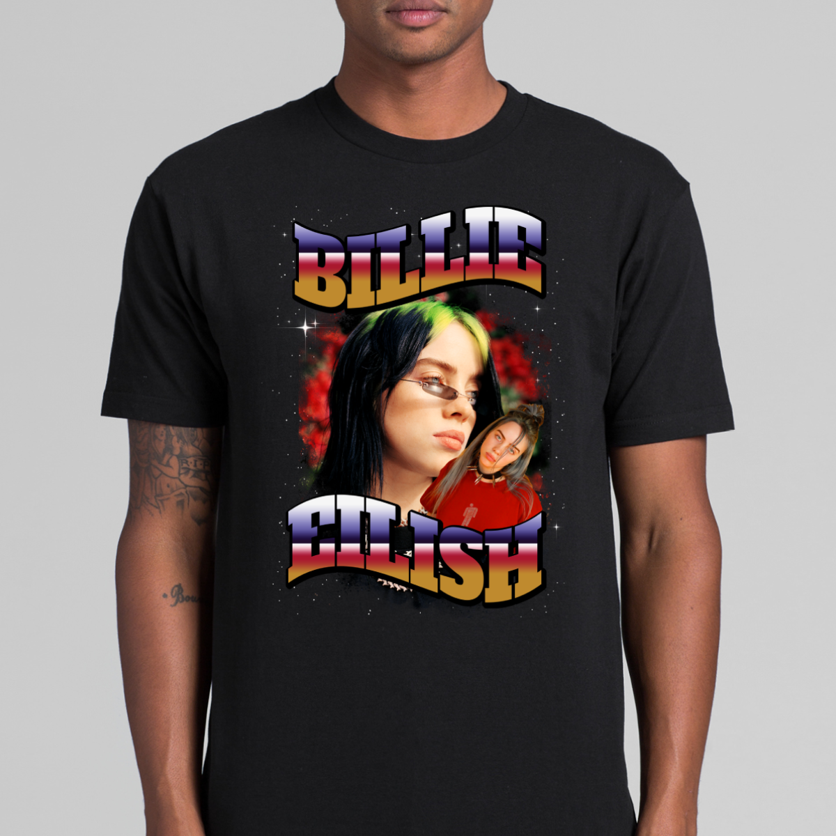 Billie Eilish V14 T-Shirt Artist Family Fan Music Pop Culture