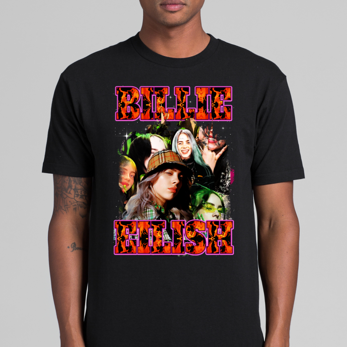 Billie Eilish V15 T-Shirt Artist Family Fan Music Pop Culture