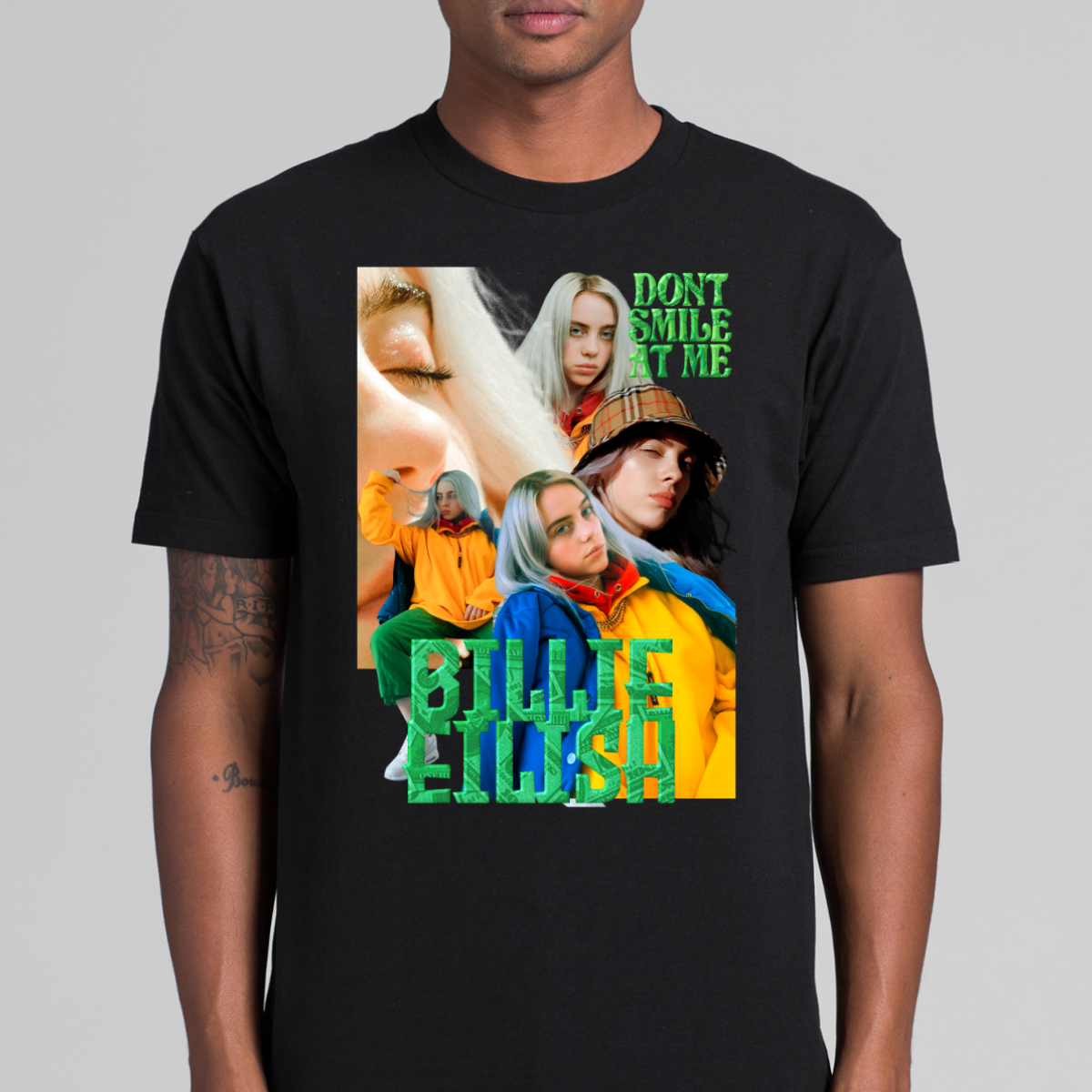 Billie Eilish V19 T-Shirt Artist Family Fan Music Pop Culture