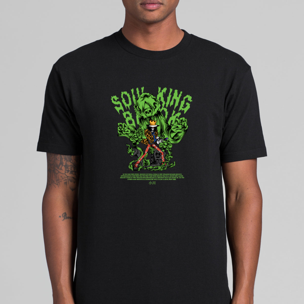 One Piece Brook Soul King T-Shirt Japanese Anime Tee