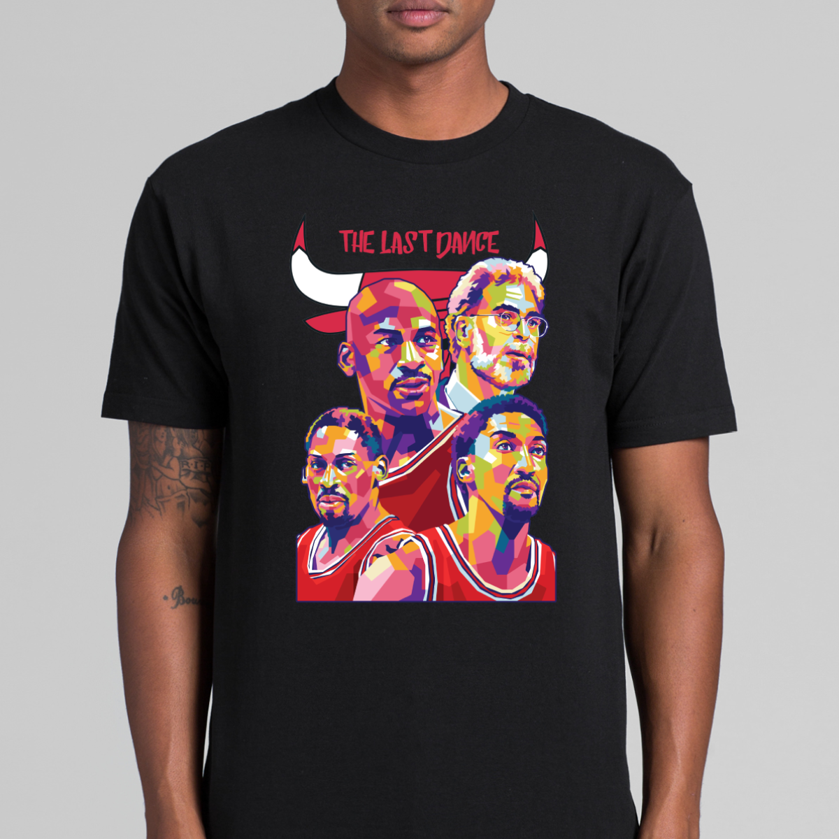 Chicago Bulls The Last Dance NBA T-Shirt Sport Athlete Family Tee