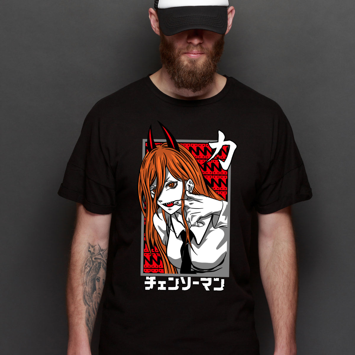Chainsaw Man Power V3 T-shirt Japanese anime