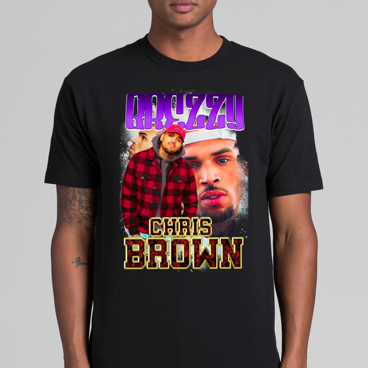 Chris Brown Breezy 08 T-Shirt Artist Family Fan Culture