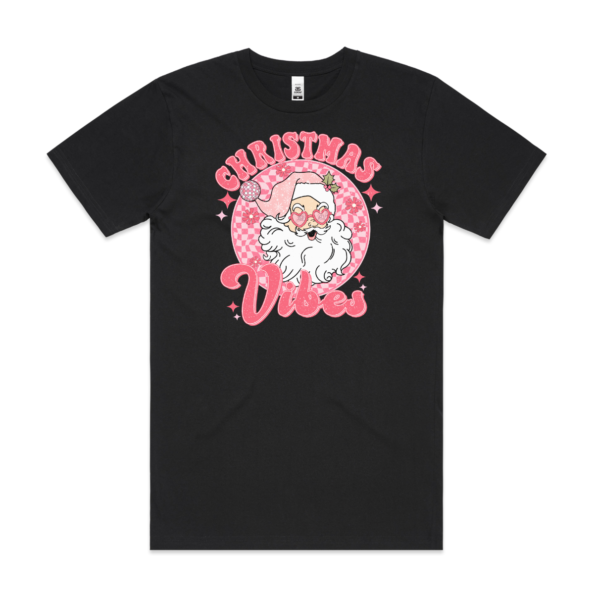 Santa Claus Christmas T-Shirt Cartoon Tee