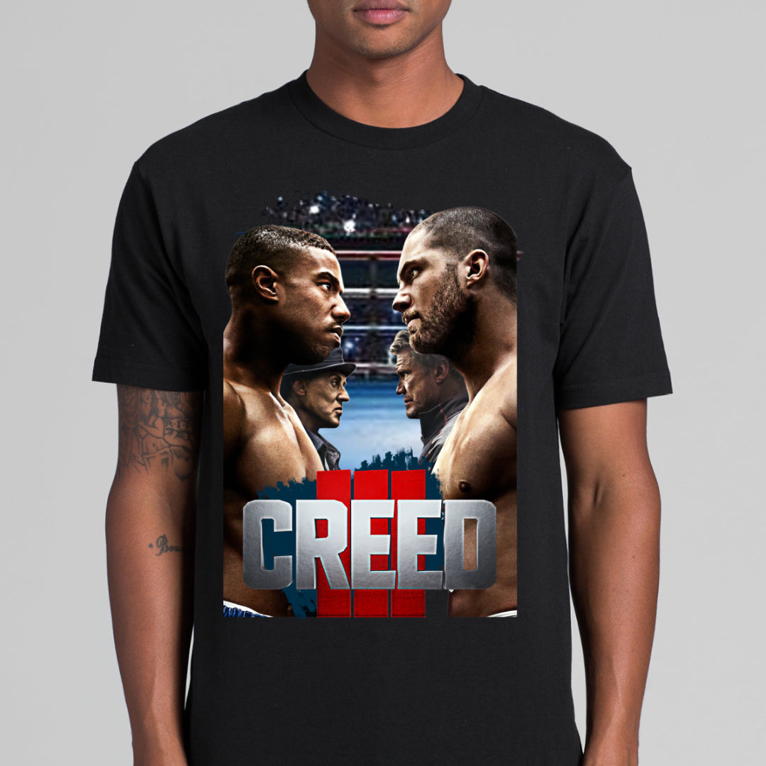 Michael B. Jordan Creed 3 movies V14 T-Shirt Cotton Block Tee