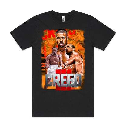 Michael B. Jordan Creed 3 movies V22 T-Shirt Cotton Block Tee