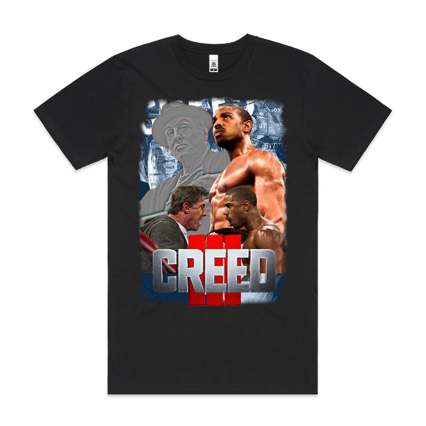 Michael B. Jordan Creed 3 movies V24 T-Shirt Cotton Block Tee