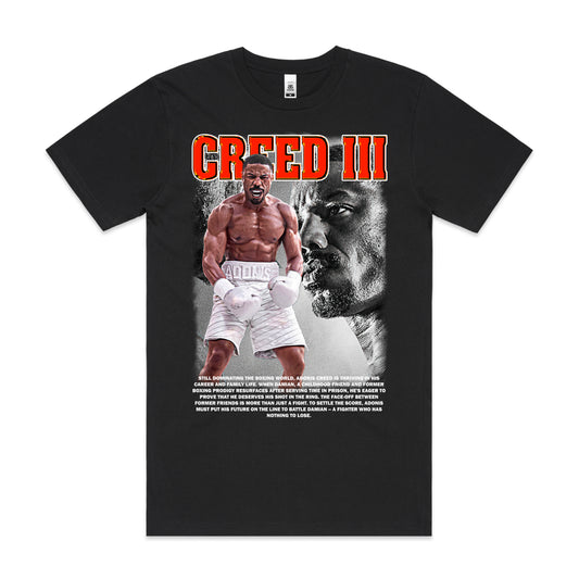 Michael B. Jordan Creed 3 movies V26 T-Shirt Cotton Block Tee