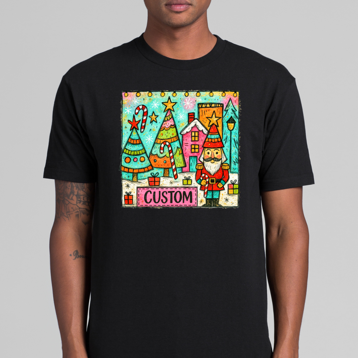 Gnome Christmas T-Shirt Cartoon Tee