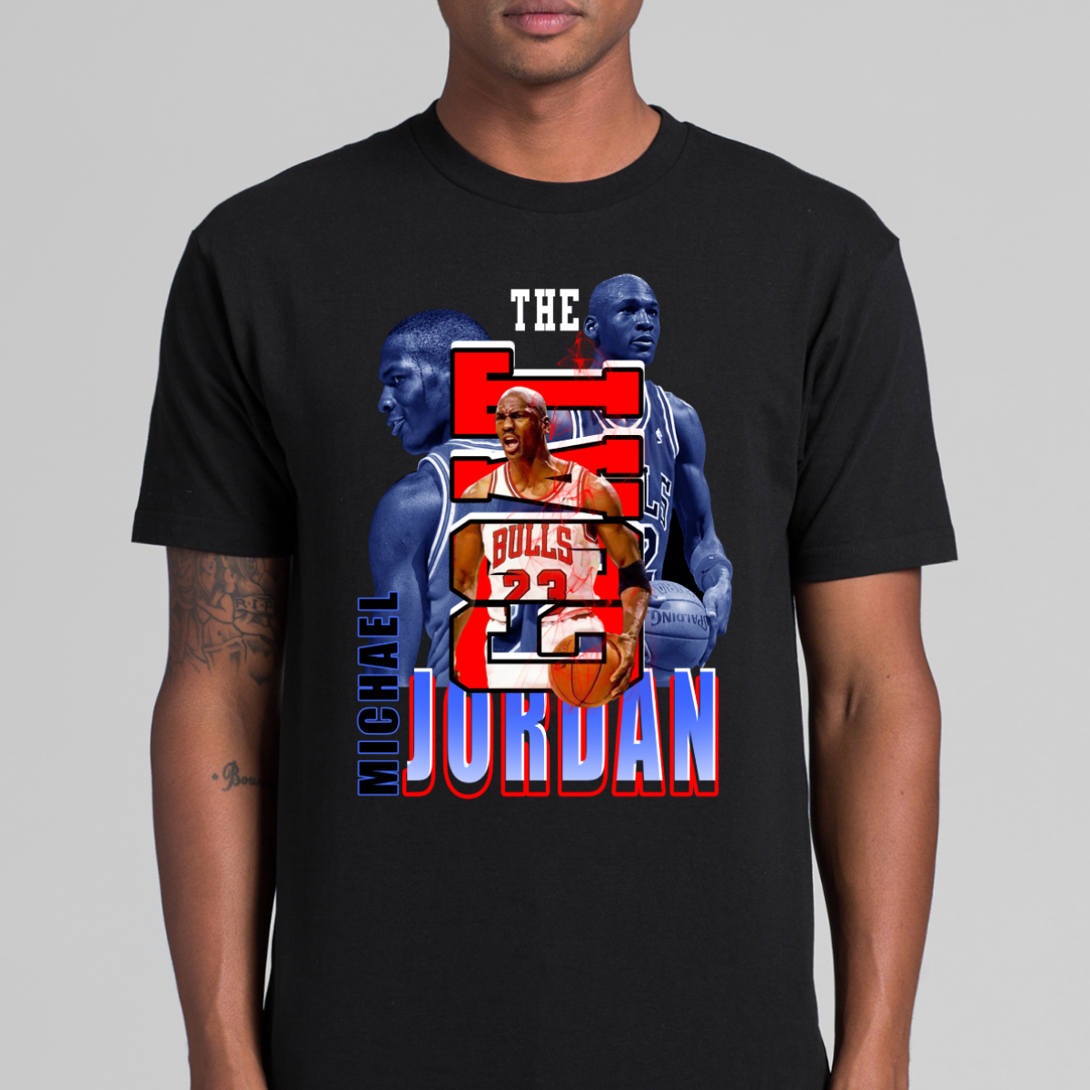 Michael Jordan V27 NBA T-Shirt Sport Athlete Family Tee