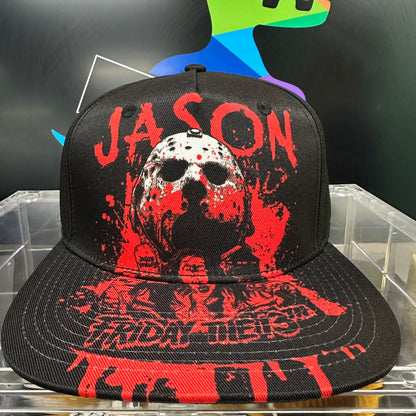 Friday The 13th Jason Unisex Adjustable Logo Hat Stylish Fashion Skateboard