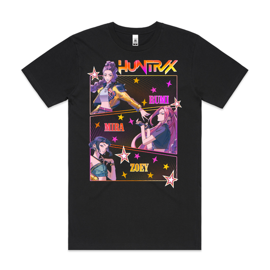 K-pop Demon Hunters Huntrix V29 T-shirt Animation Movie Tee