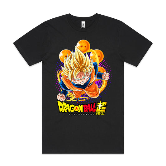 Dragon Ball Super Goku V7 T-Shirt Japanese Anime Tee