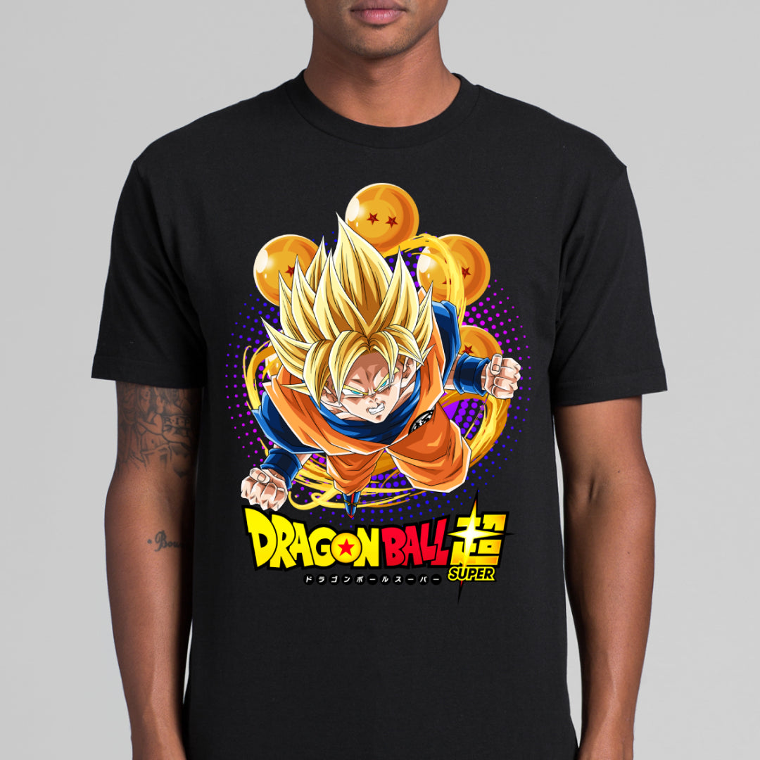 Dragon Ball Super Goku V7 T-Shirt Japanese Anime Tee