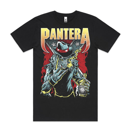 Pantera V2 T-Shirt Band Family Tee Music Heavy Metal