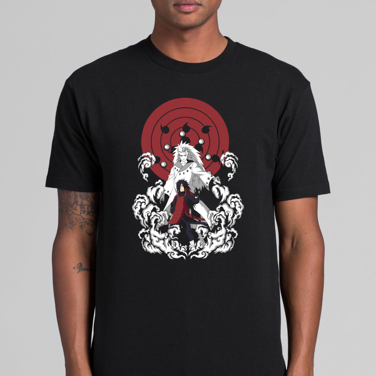 Naruto Naruto Uchiha Madara V2 T-Shirt Japanese Anime Tee