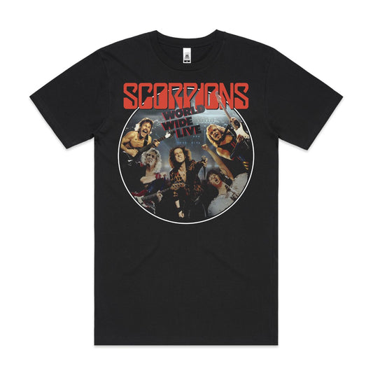 Scorpions V4 T-Shirt Band Family Tee Music Rock And Roll