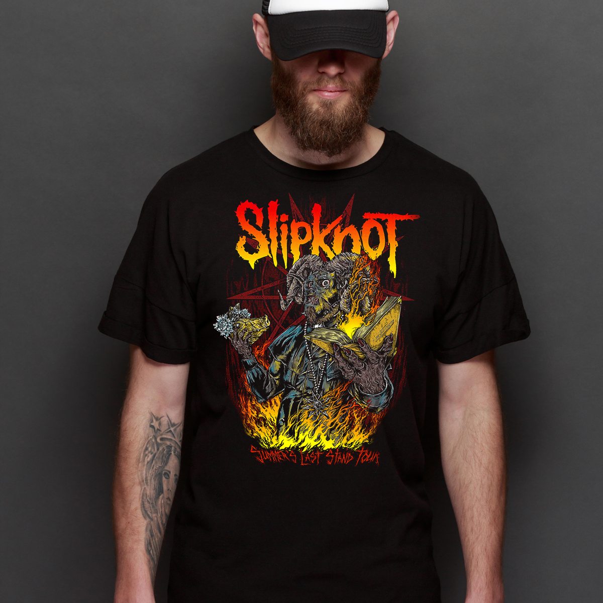 Slipknot V9 T-Shirt Band Family Tee Music Heavy Metal