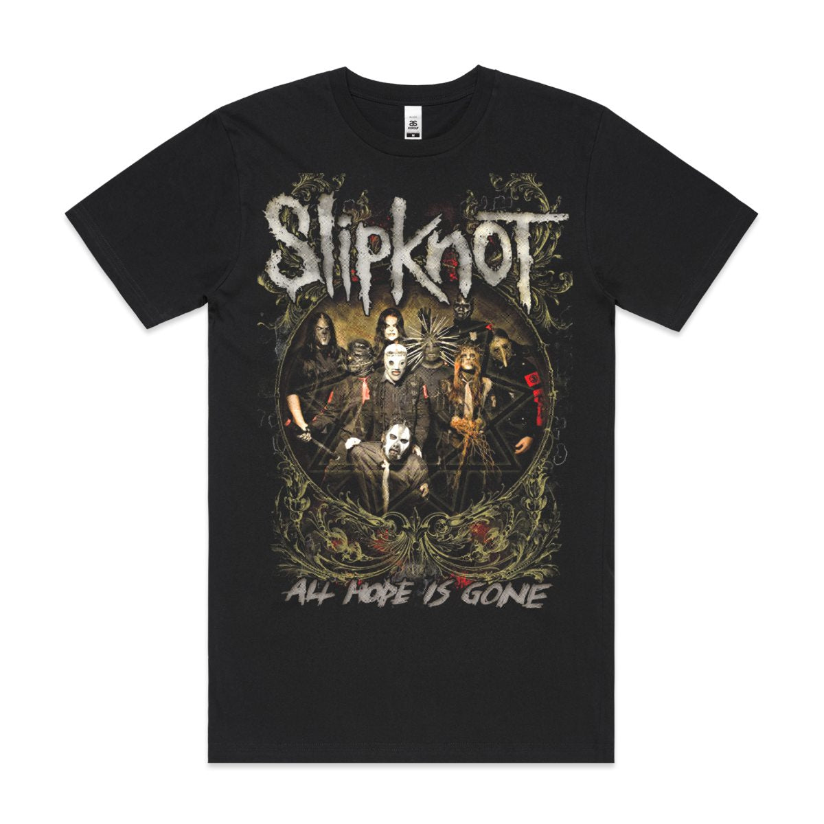 Slipknot V10 T-Shirt Band Family Tee Music Heavy Metal