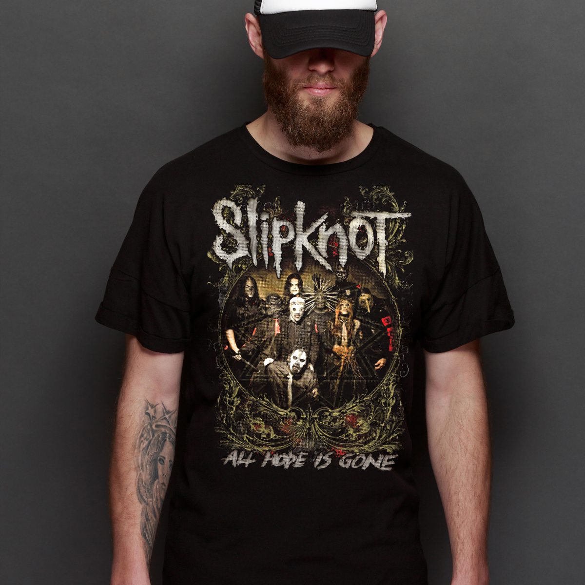 Slipknot V10 T-Shirt Band Family Tee Music Heavy Metal