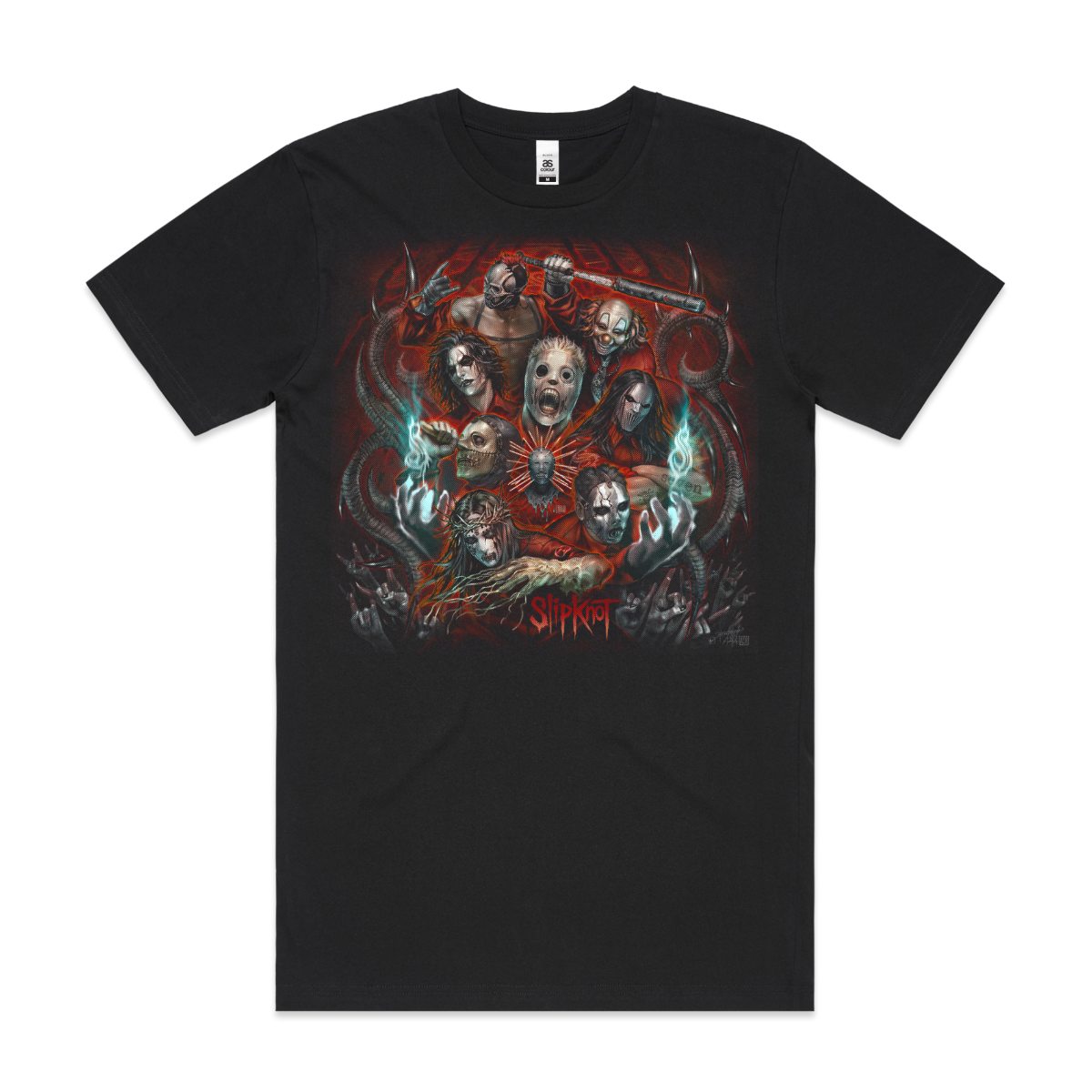 Slipknot V11 T-Shirt Band Family Tee Music Heavy Metal