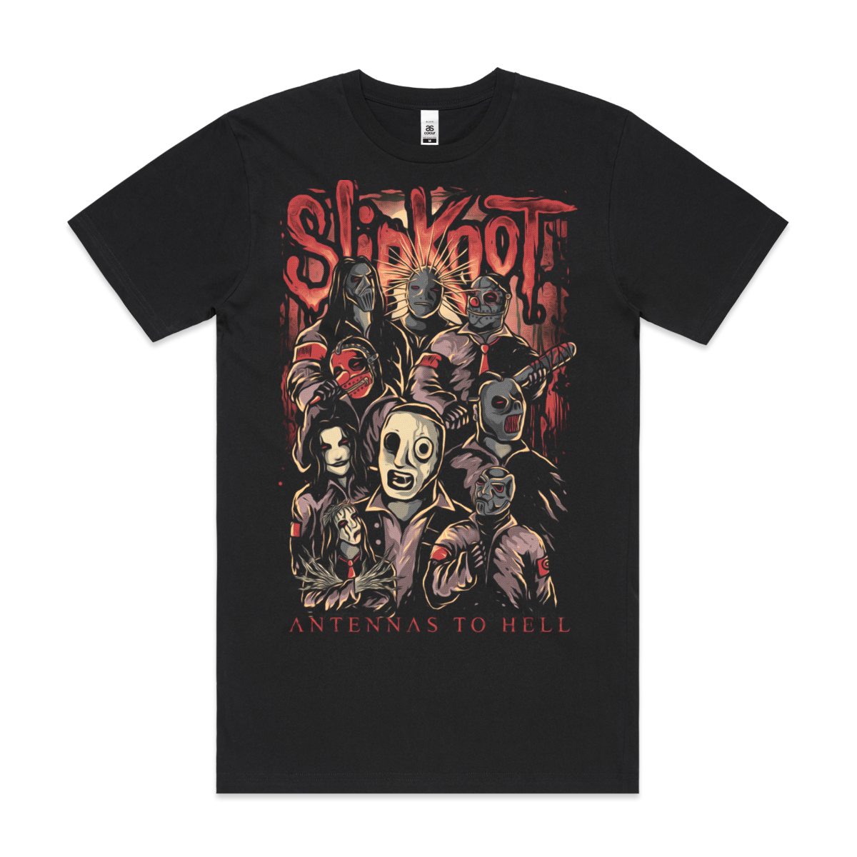 Slipknot V13 T-Shirt Band Family Tee Music Heavy Metal