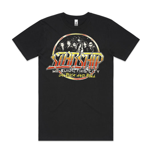 Starship T-Shirt Band Family Tee Music Rock And Roll