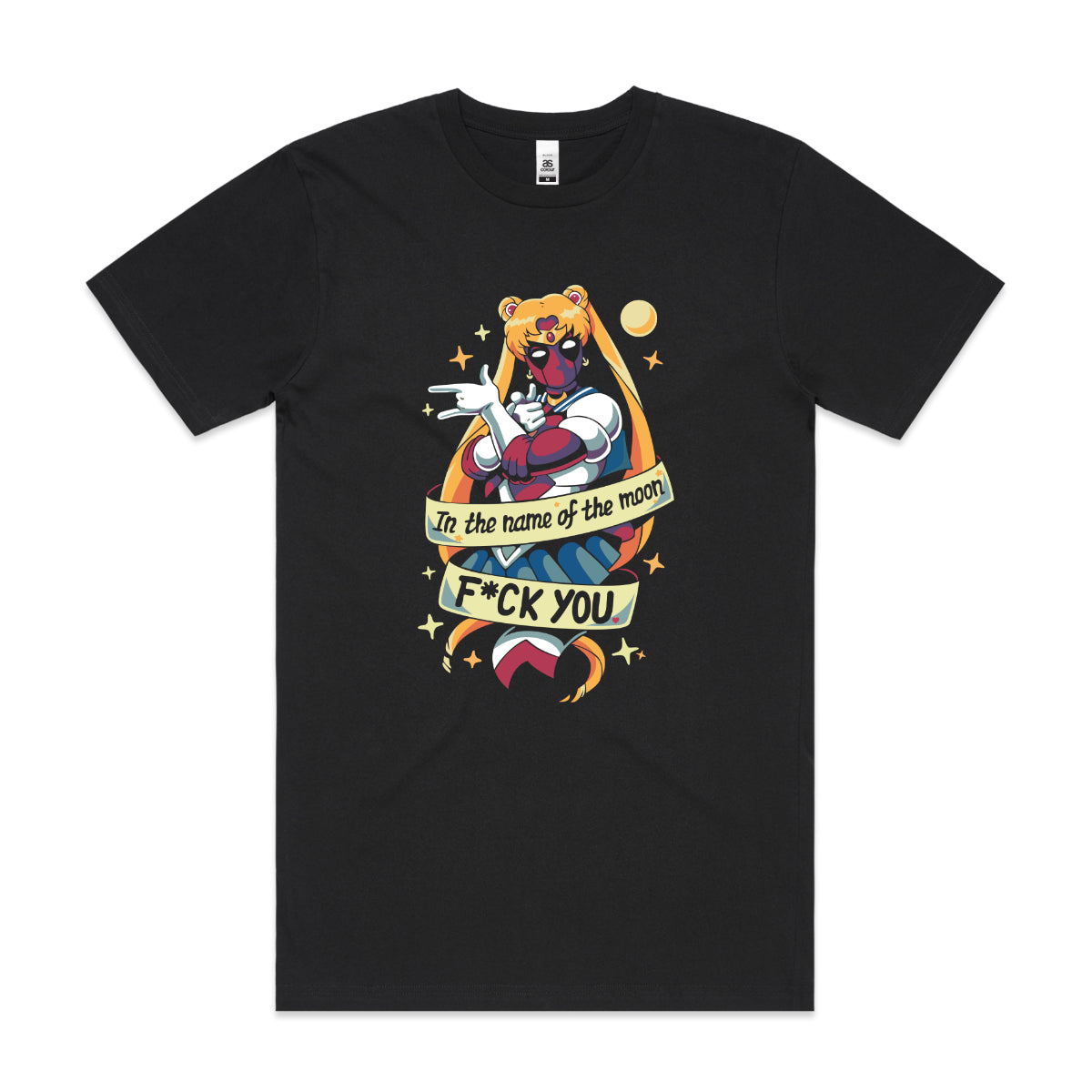 Sailor Moon Deadpool T-shirt Marvel Tee