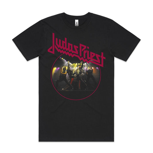 Judas Priest T-Shirt Band Family Tee Music Heavy Metal