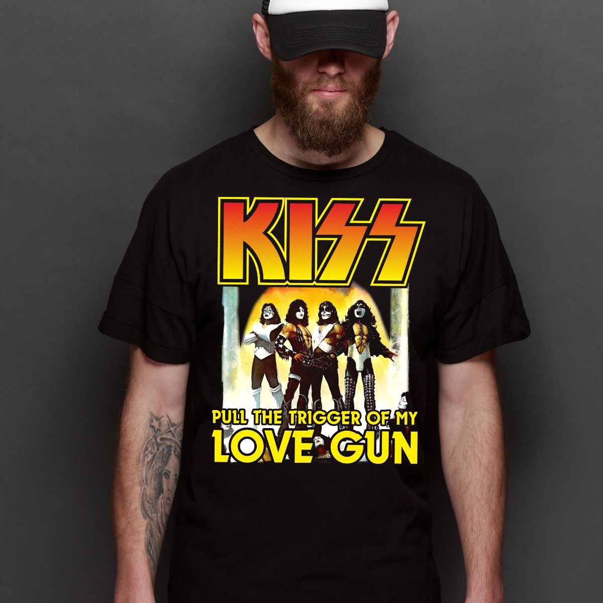 KISS T-Shirt V10 Band Family Tee Music Heavy Metal