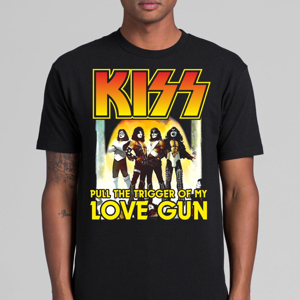 KISS T-Shirt V10 Band Family Tee Music Heavy Metal